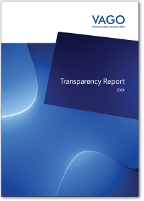 Transparency Report 2024 report cover