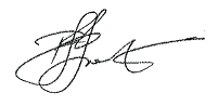 Signature of Dr Peter Frost (Acting Auditor-General)