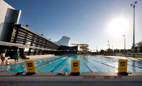 Image shows East Bentleigh Swimming Pool 1995