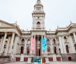 Fitzroy Town Hall in Melbourne.